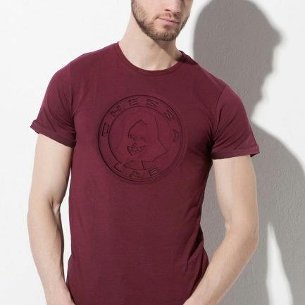 T-SHIRT LOGO SCULPTURE UOMO