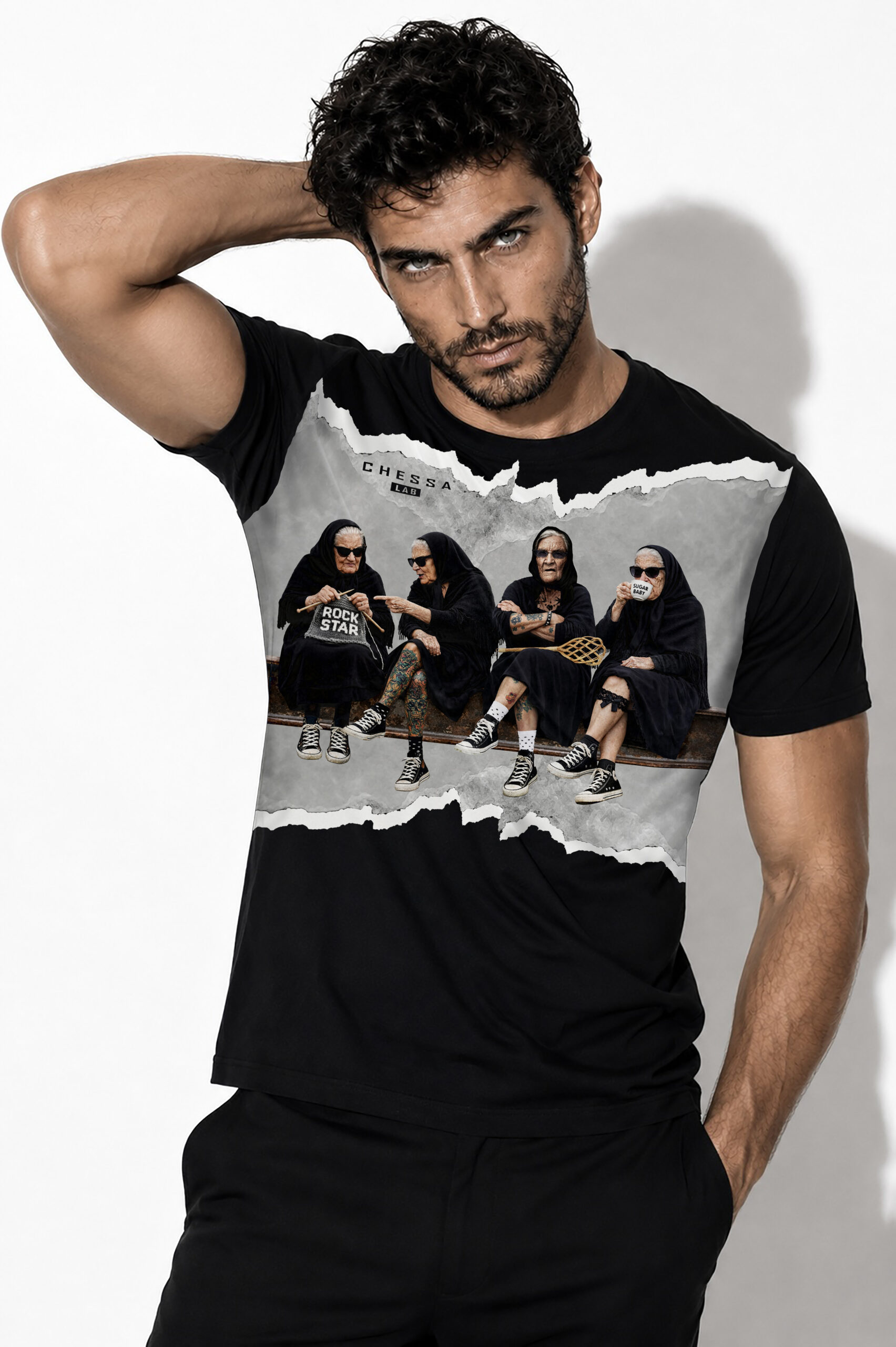 T-SHIRT COMARES uomo