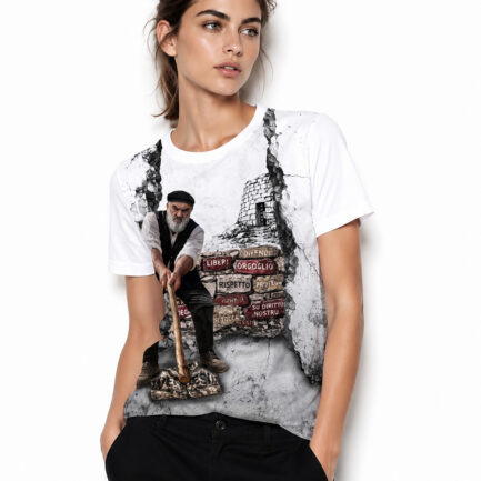 T-SHIRT OLD STONES donna