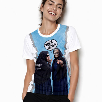 T-SHIRT WHOSE KID donna